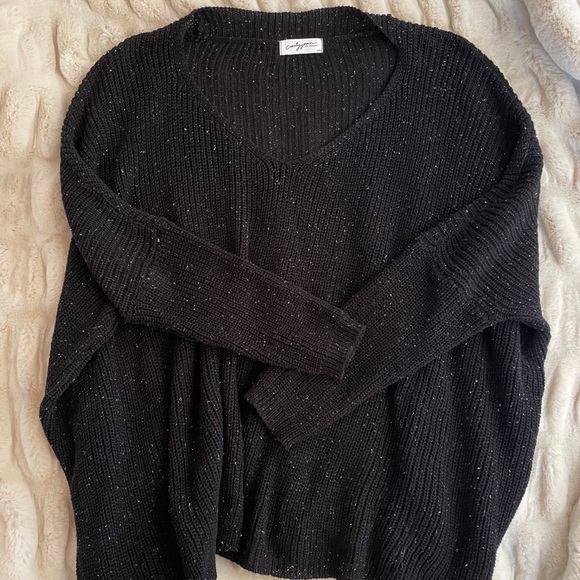 Carly Jean Lost Angeles Rhea Sweater Black - Picture 2 of 4
